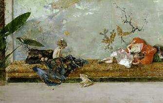 Wallpaper Picture Genre Mariano Fortuny Children Of The Artist