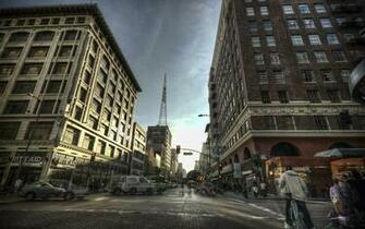 High Definition Wallpaper Of Downtown Los Angeles Ca