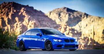 Bmw M3 E92 Blue HD 4k Ultra Wallpaper