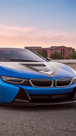 Wallpaper Vorsteiner Vr E Bmw I8 Supercar Sport Cars Blue