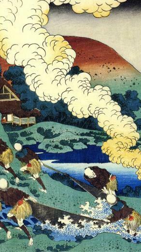 Hokusai Katsushika Wallpaper Top