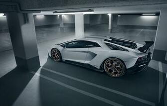 Wallpaper Lamborghini Parking Supercar Side Novitec