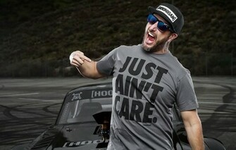 Wallpaper Ken Block Racer Man Hoonigan Shirt Cap Ford
