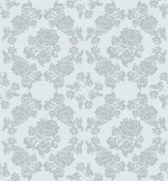 Grey Victorian Wallpaper With Floral Ornament Background