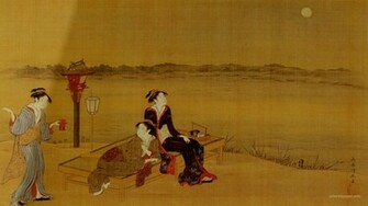 Japanese Art Wallpaper Prints Traditional Painting Of Japan