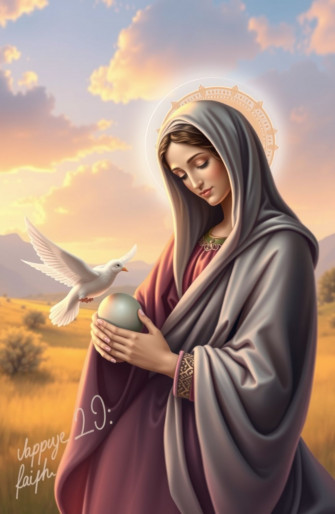 Jesus Christ Mother Mary Wallpaper