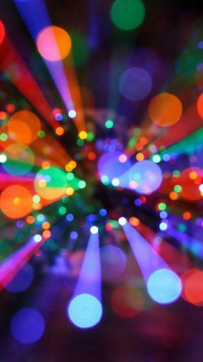 Christmas Lights iPhone 5s Wallpaper