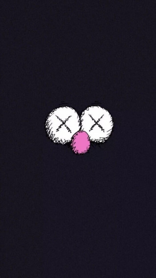 Wallpaper Kaws iPhone Hypebeast