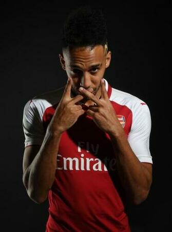 New Arsenal Signing Pierre Emerick Aubameyang In Pictures London