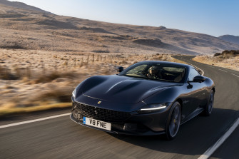 Black Ferrari Roma