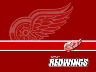 Nhl Detroit Red Wings Logo Wallpaper In Hockey