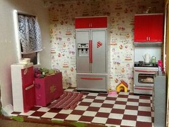Barbie Dollhouse Kitchen Diy