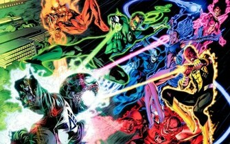 Blackest Night Rainbow And Scar Wallpaper HD
