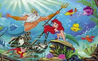 Wallpaper HD Widescreen Desktop Background Ariel Disney