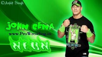 Wallpaper John Cena Brand New Neon HD By Ankit