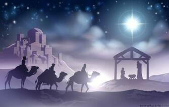 Christmas Nativity Scene Wallpaper Related Keywords