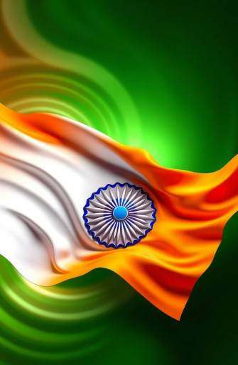 Indian National Flag Wallpaper 3d