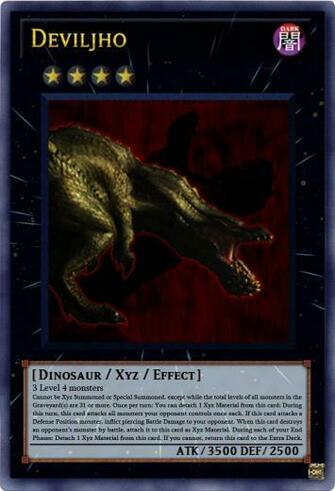Yu Gi Oh Mh3 Set Deviljho By Knightoffenrir