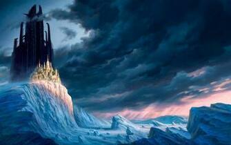 Icy Mountains Wallpaper Wide HD