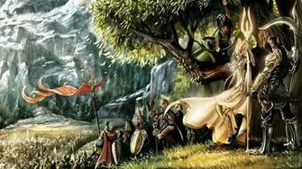 The Lord Wallpaper Of Rings Artwork