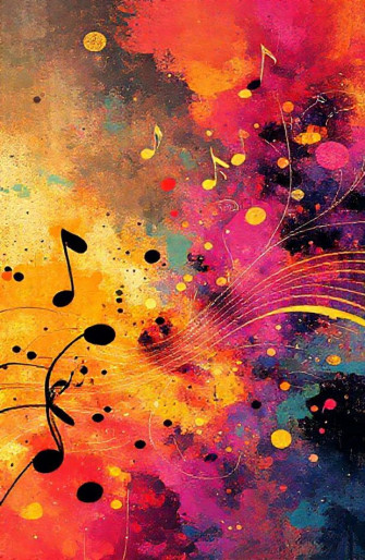 Music Abstract Background
