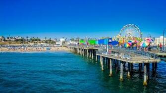 Santa Monica Pier Wallpaper Image
