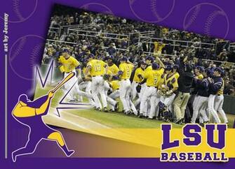 Lsu Baseball By Artbyjeremy