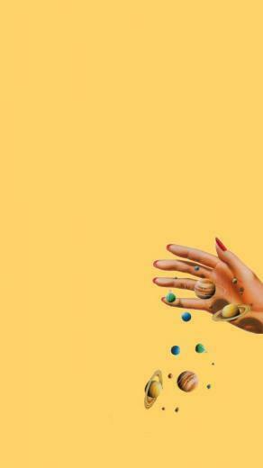 Yellow Aesthetic Wallpaper Top