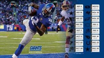 New York Giants Schedule Wallpaper