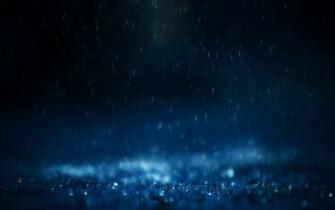Blue Rain Wallpaper Stock Photos