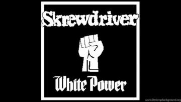 Skrewdriver White Power Desktop Background
