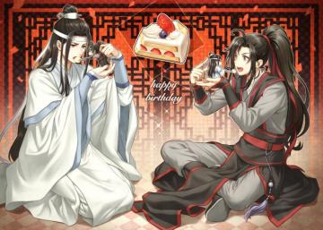 Wei Ying And Lan Zhan HD Wallpaper Background Image