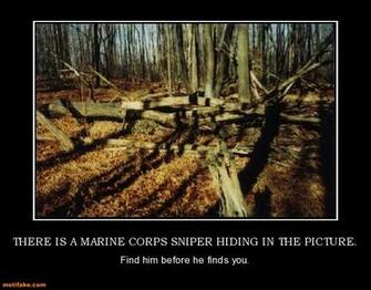 There Is A Marine Corps Sniper Hiding In The Picture