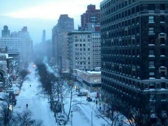 Winter In New York City Wallpaper Wide HD