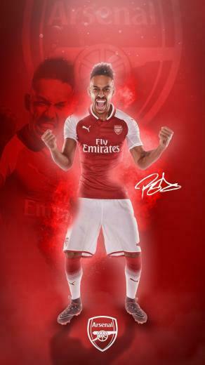 Aubameyang Arsenal Players Android Wallpaper