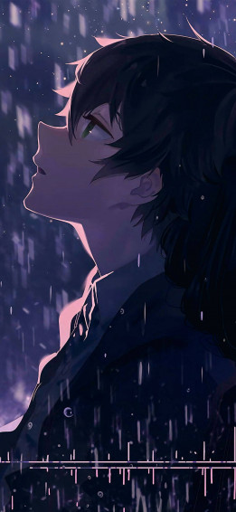 Anime Boy Sad Aesthetic Wallpaper
