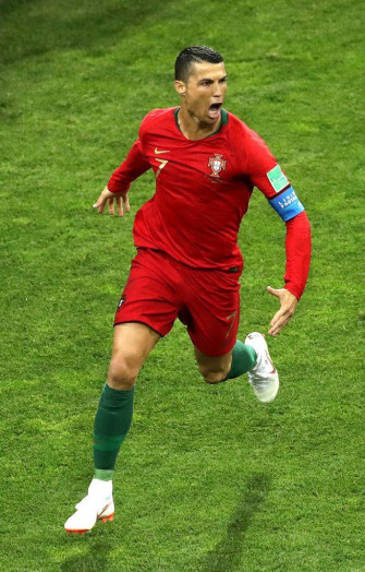 Captain Cristiano 51sthattrick Legend Portugal Vs Spain
