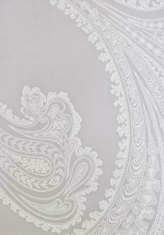 Paisley Wallpaper Large Design Print In Lilac Grey