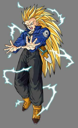 Dragon Ball Z Wallpaper Adult Trunks Ssj