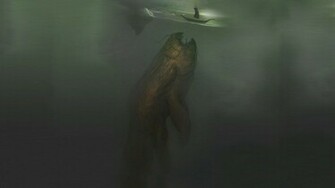 Sea Monster Wallpaper