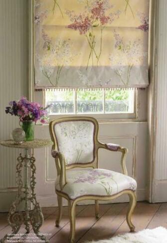 Stylishly Sated Mauve And Green