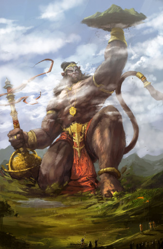 Hanuman Art Wallpaper