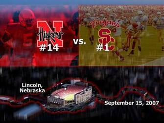 Nebraska Vs Usc Wallpaper Desktop Background