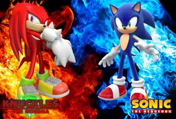 Sonic And Knuckles Wallpaper By Knuxy7789