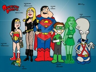 American Dad Meets Dc Comics By Kameleon84