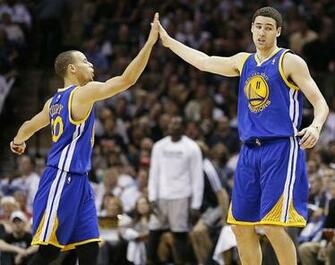 Stephen Curry And Klay Thompson Wallpaper Happy