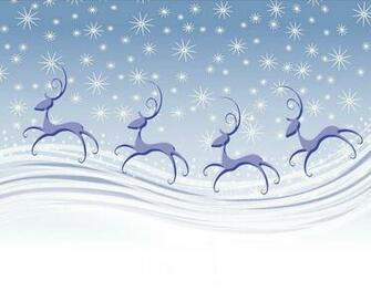 Background Collections Reindeer Wallpaper