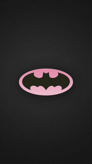 Batman Pink iPhone Wallpaper