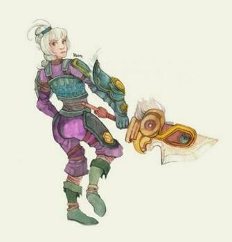 Lol Dragonblade Riven By 25nanao16