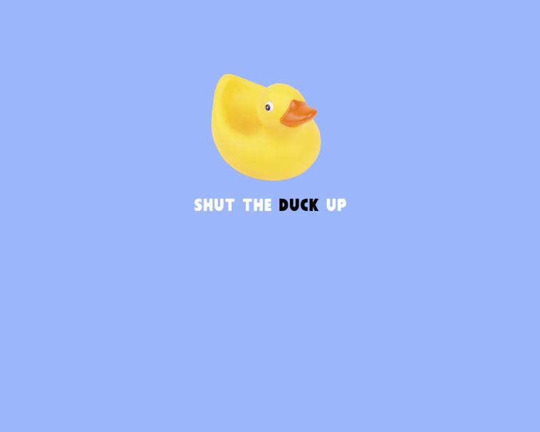 Shut Up Wallpaper